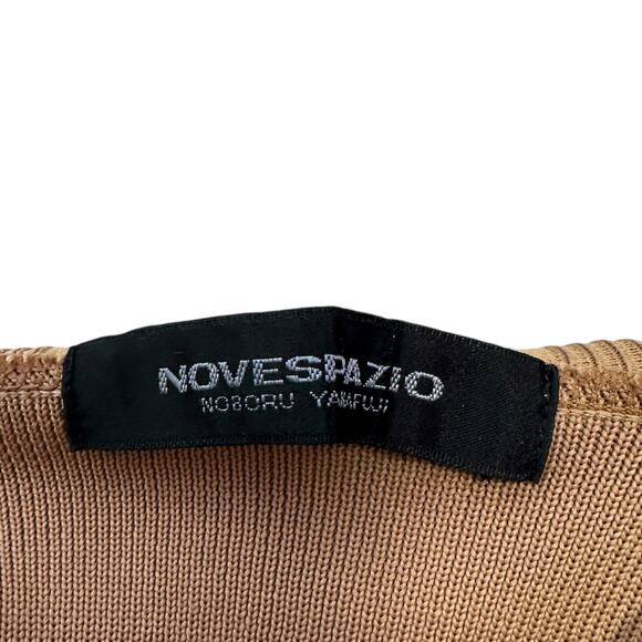 Vintage Novespazio by Noboru Yamafuji Brown Turtleneck Top Women's Small - Picture 5 of 6